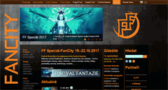 Desktop Screenshot of fancity.festivalfantazie.cz