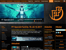 Tablet Screenshot of fancity.festivalfantazie.cz