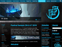 Tablet Screenshot of festivalfantazie.cz